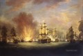 セントビンセント岬沖の月光海戦 1780 年 1 月 16 日 海戦